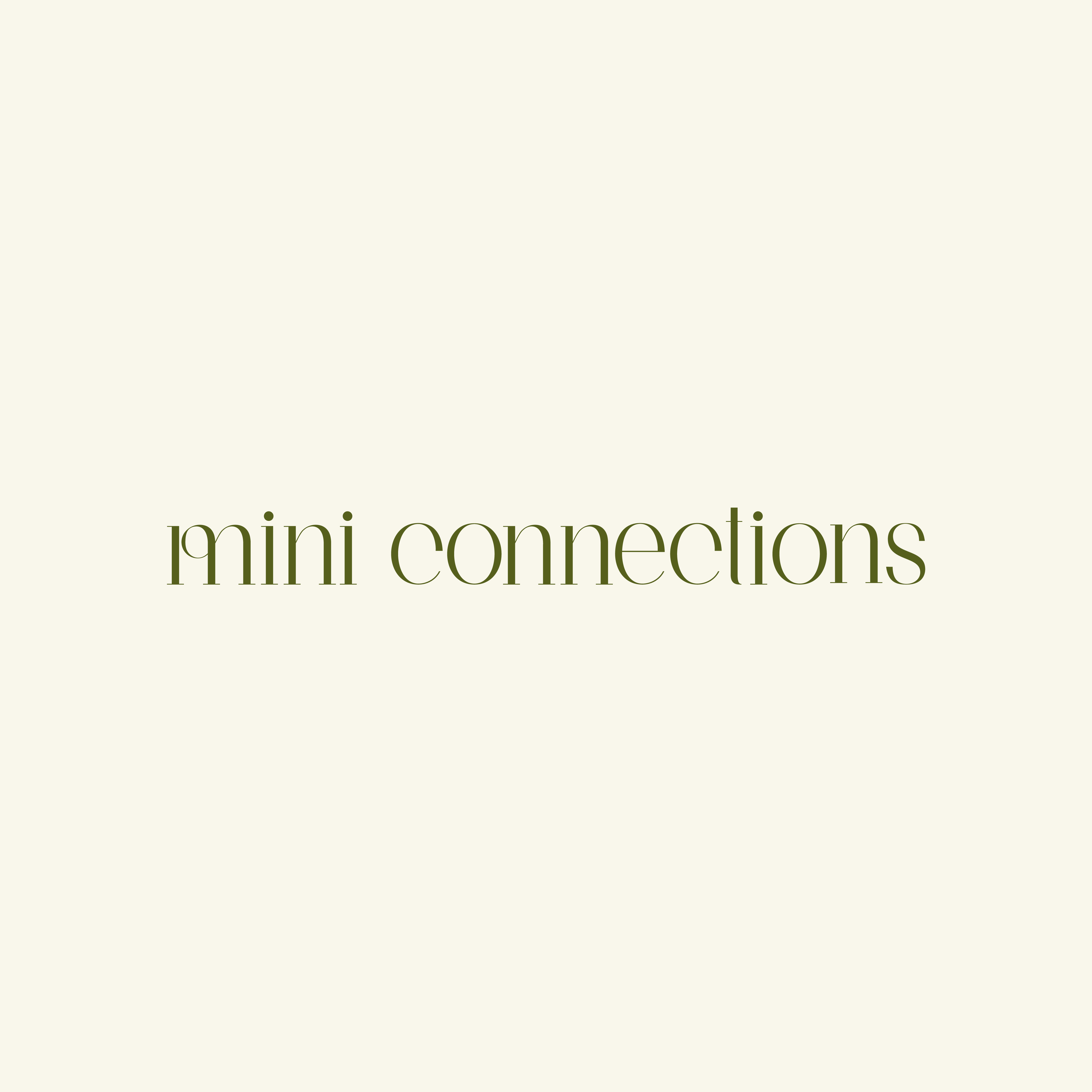 Mini Connections